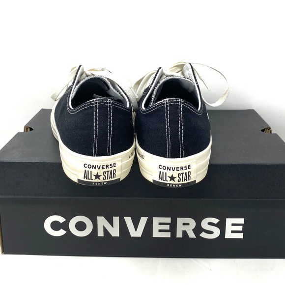 Converse Chuck Taylor Black Shoes Men’s Size Canvas Low Top SB Sneakers 167250C - Picture 7 of 11